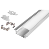 Profil Led Masterled wpuszczany 1m anodowany mlecz-37625