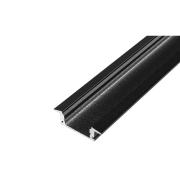 Profil Led Masterled wpuszczany 2m czarny-37605