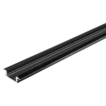 Profil Led Masterled wpuszczany 2m czarny mleczny-37656