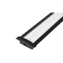 Profil Led Masterled wpuszczany 1m czarny mleczny-37644