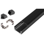 Profil Led Masterled slim 2m czarny czarny-37704