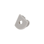 Zaślepka Masterled kątowa szara z otworem-37926