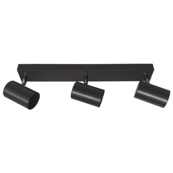 Kinkiet GU10 LED Richi ruchomy x3 czarny-38033