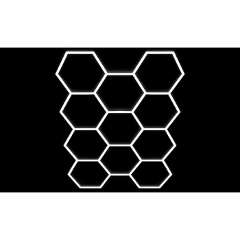 Lampa LED Hexagon 11L 460W 419x301cm zestaw 6500K-38099