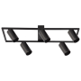 Żyrandol LED GU10 Bumo x5 czarny-38150