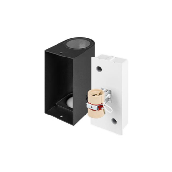 Oprawa architektoniczna Luna GU10 czarna Duo-38324