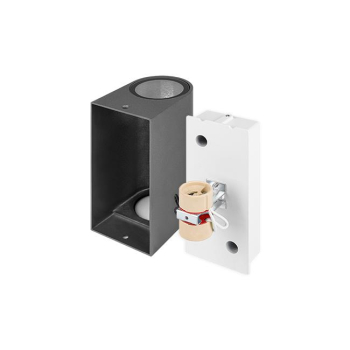 Oprawa architektoniczna Luna GU10 szara Duo-38330