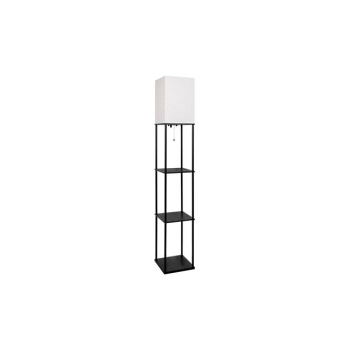 Lampa podłogowa Ganto 2 1xE27 160cm czarna-38547