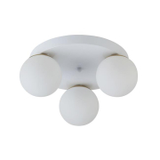 Kinkiet E27 LED Bali-12 29cm x3-1 biały+złoty-38653