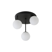 Kinkiet E27 LED Bali-12 29cm x3-2 czarny-38654
