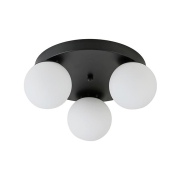 Kinkiet E27 LED Bali-12 29cm x3-1 czarny-38656