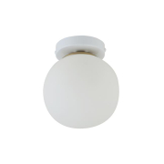 Kinkiet E27 LED Bali-15 15cm x1 biały+złoty-38664