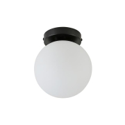 Kinkiet E27 LED Bali-15 15cm x1 czarny-38666