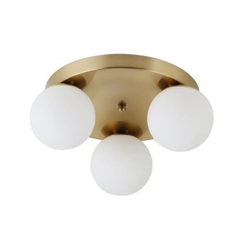 Kinkiet E27 LED Bali-12 29cm x3-1 złoty-38651