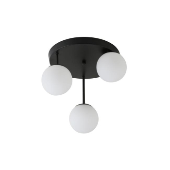 Kinkiet E27 LED Bali-12 29cm x3-2 czarny-38654
