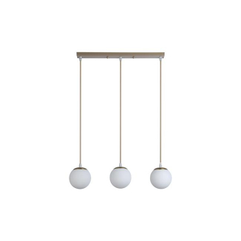 Oprawa wisząca E27 Bali-12 50cm x3-1 beż+złoty-38657