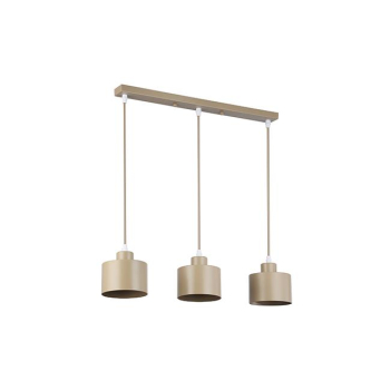 Oprawa wisząca E27 Elza x3 50cm beżowa-38693