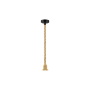 Oprawa wisząca E27 Sznur 120cm x1 czarna-38669