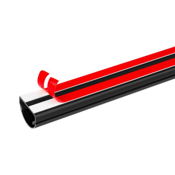 Maskownica RTV PCV 30mm czarna 100cm-38798