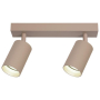 Kinkiet GU10 LED Lucerno ruchomy x2 beżowy-38736