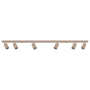 Kinkiet GU10 LED Lucerno ruchomy x6 beżowy-38743