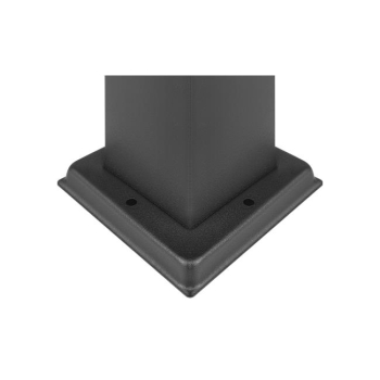 Słupek ogrodowy Ontario 230V 20cm 1 gniazdo czarny-38844