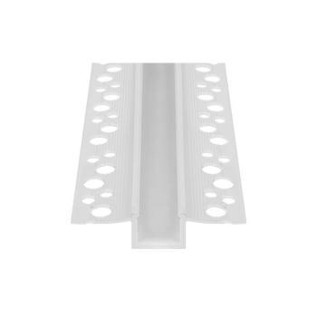 Profil LED PCV 50x12 Wpuszczany GK biały 2m Mleczn-39017