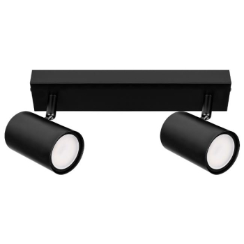 Kinkiet GU10 LED Richi ruchomy x2 czarny-39192