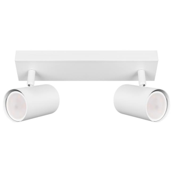 Kinkiet GU10 LED Richi ruchomy x2 biały-39195