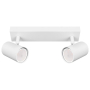Kinkiet GU10 LED Richi ruchomy x2 biały-39194