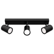 Kinkiet GU10 LED Richi ruchomy x3 czarny-39206