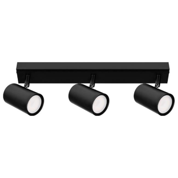 Kinkiet GU10 LED Richi ruchomy x3 czarny-39207