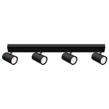 Kinkiet GU10 LED Richi ruchomy x4 czarny-39225