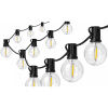 Girlanda LED solarna 15m 15x E12 2700K pilot-39361