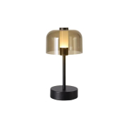 Lampa stołowa LED Kampi 3CCT akumulator czarna-39317