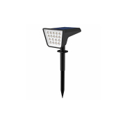 Lampa LED solarna wbijana reflektor RGBW-39388