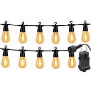 Girlanda LED 24V 6,5m 10x LED 2700K łezka płomień-39397