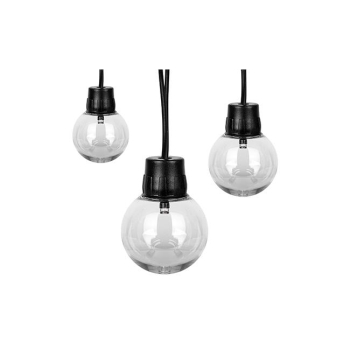 Girlanda LED solarna 20 led 485cm okrągła-39305