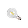 Żarówka LED E12 Filament G40 230V 1W PC 5 szt-39318