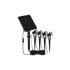 Lampa LED solarna wbijana 3000K zestaw 4szt-39480