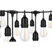 Girlanda LED 230V 15m 15x E27 2700K-39432