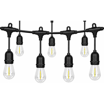 Girlanda LED 230V 10m 10x E27 2700K-39438