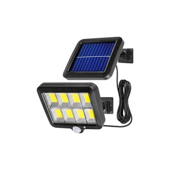 Naświetlacz LED solarny IP44 8xCOB PIR-39464