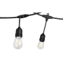 Girlanda LED 230V 10m 20x E27 2700K-39422
