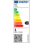 Żarówka LED E27 Filament ST14 2700K 1W PC 5szt-39445