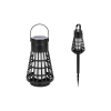 Lampa LED solarna wbijana latarnia 50cm ogień 2w1-39765