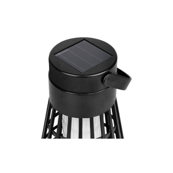 Lampa LED solarna wbijana latarnia 50cm ogień 2w1-39772