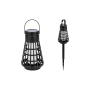 Lampa LED solarna wbijana latarnia 50cm ogień 2w1-39765