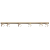 Kinkiet GX53 LED Capris ruchomy x6 beżowy+złoty-39823