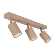 Kinkiet GU10 LED Lucerno ruchomy x3 beżowy-39813